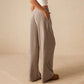 💞Dames casual zachte wijde broek met trekkoord