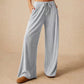 💞Dames casual zachte wijde broek met trekkoord