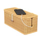 🔥50% korting🔥Handgeweven rotan kabel organizer box met deksel