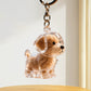 🏆 KOOP 1, KRIJG 1 GRATIS🐶Mijn Huisdier sleutelhanger