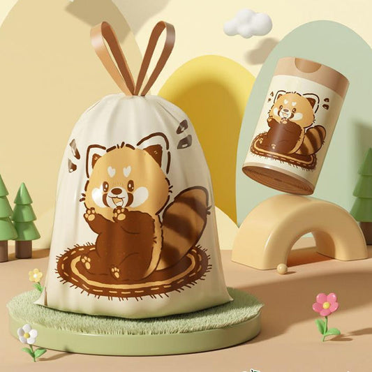 🔥50% korting🔥Grote, verdikte, scheurbestendige vuilniszak met trekkoord