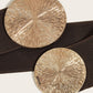 Dames vintage elastische riem met gouden gesp