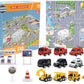 🎁🚗 50% KORTING! 24 dagen kerstmagie voor kleine bouwers – 9 metalen constructiewagens, 3 sportauto's, 2 helikopters en 11 verkeersborden. Adventskalender die spelen en leren combineert!
