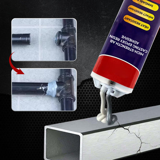 🔧 Zeer sterke AB-epoxyhars – uitzonderlijk duurzaam, zeer resistent en veelzijdig in toepassing!