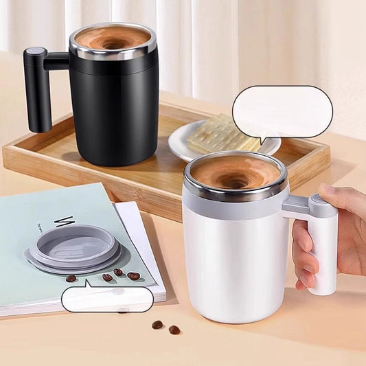 ☕ Automatische roerkom — Druk op een knop voor een perfect gemengde drank!