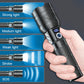 💥Oplaadbare zaklampen met hoge lichtopbrengst