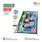 ✨ Voetbalset voor kinderen — Authentieke ervaring, veilig en draagbaar, geschikt voor binnen en buiten! ✨