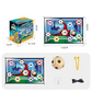 ✨ Voetbalset voor kinderen — Authentieke ervaring, veilig en draagbaar, geschikt voor binnen en buiten! ✨