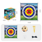✨ Voetbalset voor kinderen — Authentieke ervaring, veilig en draagbaar, geschikt voor binnen en buiten! ✨