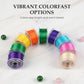 ✨ Platte kralendraad – zeer elastisch, duurzaam en kleurecht, perfect voor het maken van DIY-sieraden! ✨