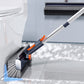 3-in-1 vloerschrobborstel met lange steel