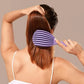 Holling out straight hair fluffy comb