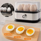 🍳50% KORTING💨 Multifunctionele eierkoker met doorzichtig deksel – koken, pocheren of omelet maken✨