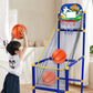 🥳2026 HOT SALE🥳💞50K+ VERKOCHT!🏀🎯 50% KORTING!  Indoor basketbalspel voor kinderen – automatische balterugvoer, stevig & veilig. Inclusief 4 ballen + pomp. Snel opgezet, eindeloos speelplezier! 🧒💨