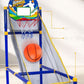 🥳2026 HOT SALE🥳💞50K+ VERKOCHT!🏀🎯 50% KORTING!  Indoor basketbalspel voor kinderen – automatische balterugvoer, stevig & veilig. Inclusief 4 ballen + pomp. Snel opgezet, eindeloos speelplezier! 🧒💨