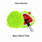 🔥50K+ VERKOCHT⏰ KOOP 2 KRIJG 3 GRATIS🧹 Chenille spinmop vervangdoek, zuigt haren en vocht moeiteloos op