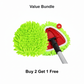 🔥50K+ VERKOCHT⏰ KOOP 2 KRIJG 3 GRATIS🧹 Chenille spinmop vervangdoek, zuigt haren en vocht moeiteloos op