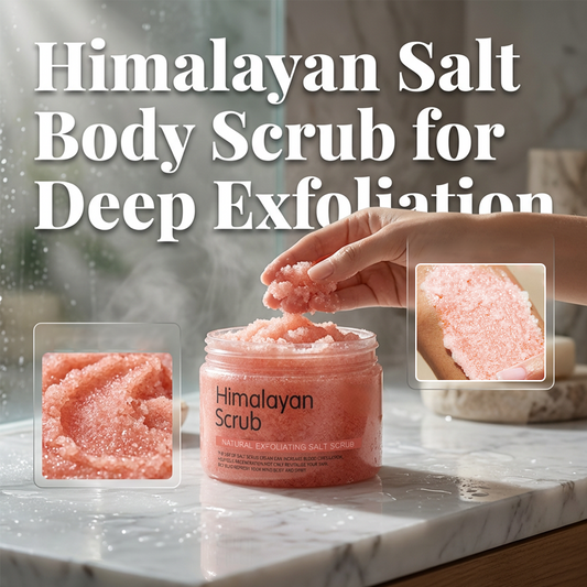 ✨Himalayaanse zoutscrub voor een diepe exfoliatie