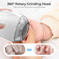 👶💅 360° roterende nageltrimmer – LED-verlichting, stil, veilig voor baby's en volwassenen!