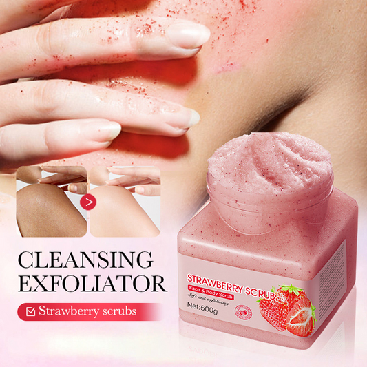 Diep reinigende lichaamsscrub met exfoliërende werking