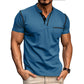 Casual T-shirt met korte mouwen voor heren