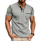Casual T-shirt met korte mouwen voor heren