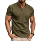 Casual T-shirt met korte mouwen voor heren