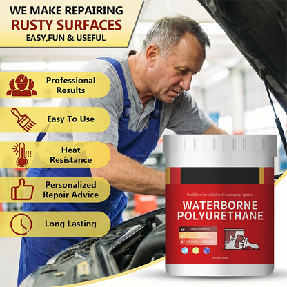 Waterdichte polyurethaancoating op waterbasis