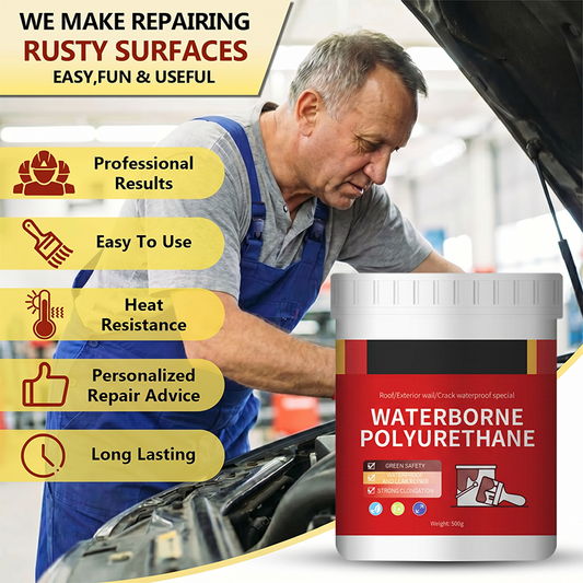 Waterdichte polyurethaancoating op waterbasis