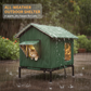 🐈 57% KORTING – Verhoogd Kattenhuis voor Buiten | Waterdicht, Geïsoleerd & Beschermd tegen Weer en Wind 🌧️✨