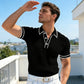 Zomers casual shirt met korte mouwen
