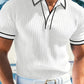 Zomers casual shirt met korte mouwen