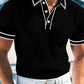 Zomers casual shirt met korte mouwen