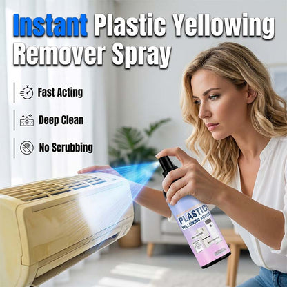 Multifunctionele spray voor het verwijderen van vergeling van plastic