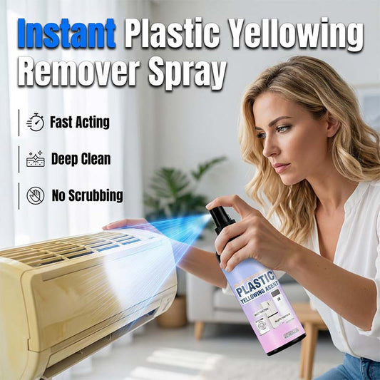 Multifunctionele spray voor het verwijderen van vergeling van plastic