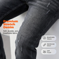 Gescheurde stretch skinny jeans voor heren