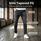 Gescheurde stretch skinny jeans voor heren