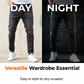 Gescheurde stretch skinny jeans voor heren