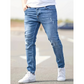Gescheurde stretch skinny jeans voor heren