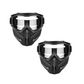 Afneembaar volgelaatsbrilmasker