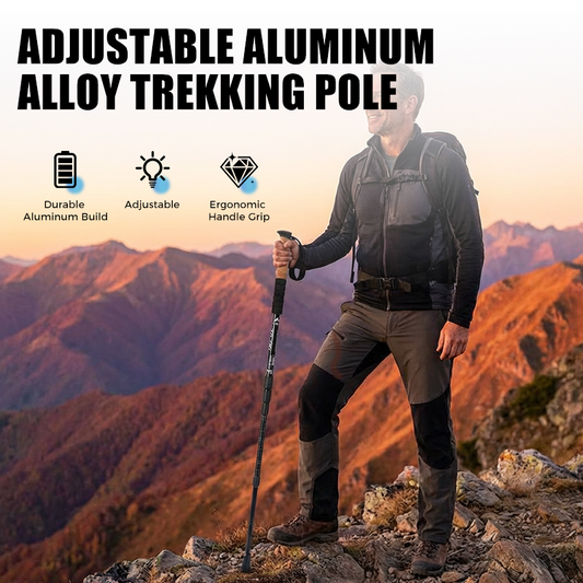 🥾 Verstelbare Aluminium Wandelstok