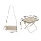 👜✨ 50% KORTING! Dit is niet zomaar een handtas, dit is je persoonlijke draagbare troon! Vouw 'm uit en je zit overal als een koning – in de rij, op de camping, of tijdens een eindeloze festivaltoilet-wachtrij!