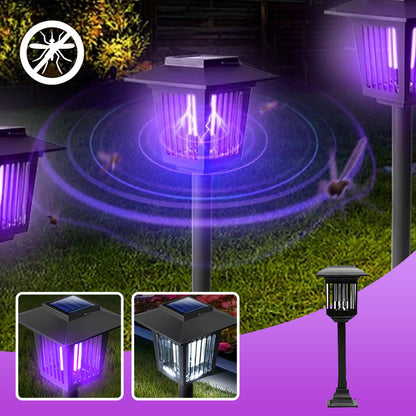 Zonne-energie muggenschaarlamp voor buite