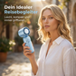 Draagbare mini-ventilator met batterij voor installatietijd