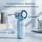 Draagbare mini-ventilator met batterij voor installatietijd