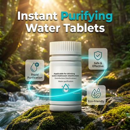 Waterzuiveringstabletten met chloordioxide van voedingskwaliteit