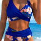 🌸👙🌊 Dames bikini set met bloemenprint en hoge taille 🩱💐🌞