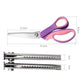 ✂️🔥 50% KORTING! Knip élke stof zonder rafelen – zigzag in één beweging. Dé schaar die naaisters, knutselaars én hobbykoks in heel Europa gebruiken!