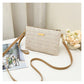 ⏳Tijdelijk 50% korting⏰ Dames geweven stro schoudertas en clutch👜