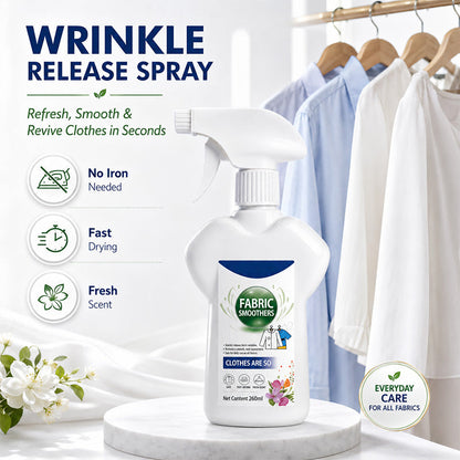 Directe kreukverwijderende textielspray